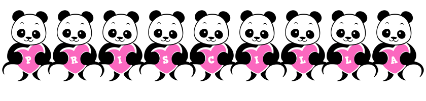 Priscilla love-panda logo