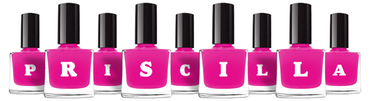 Priscilla nails logo