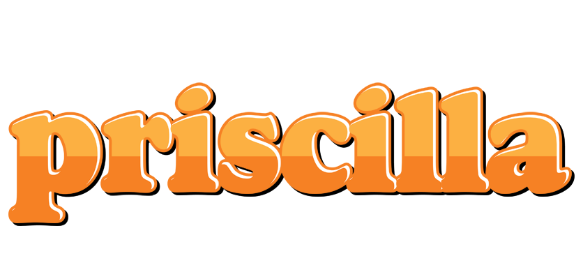 Priscilla orange logo