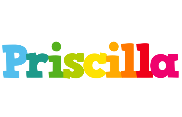 Priscilla rainbows logo