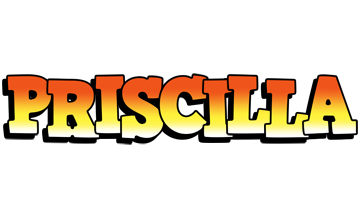 Priscilla sunset logo