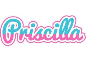 Priscilla woman logo