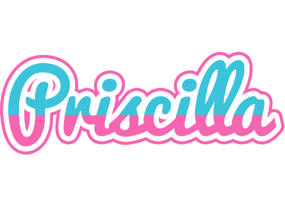 Priscilla woman logo