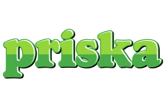 Priska apple logo