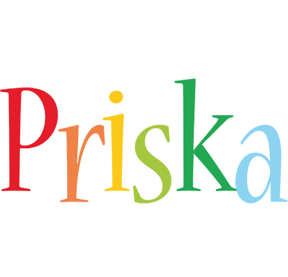 Priska birthday logo