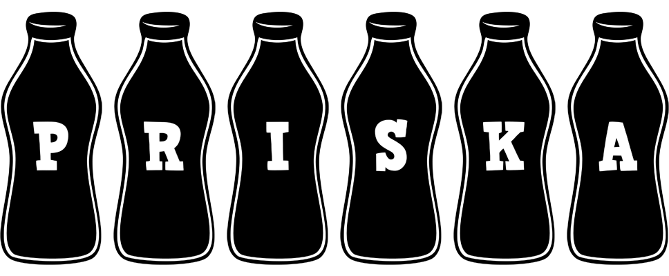 Priska bottle logo
