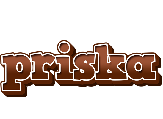 Priska brownie logo