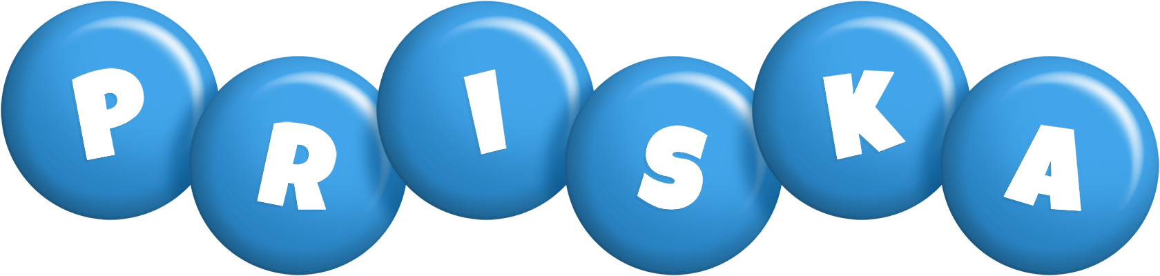 Priska candy-blue logo
