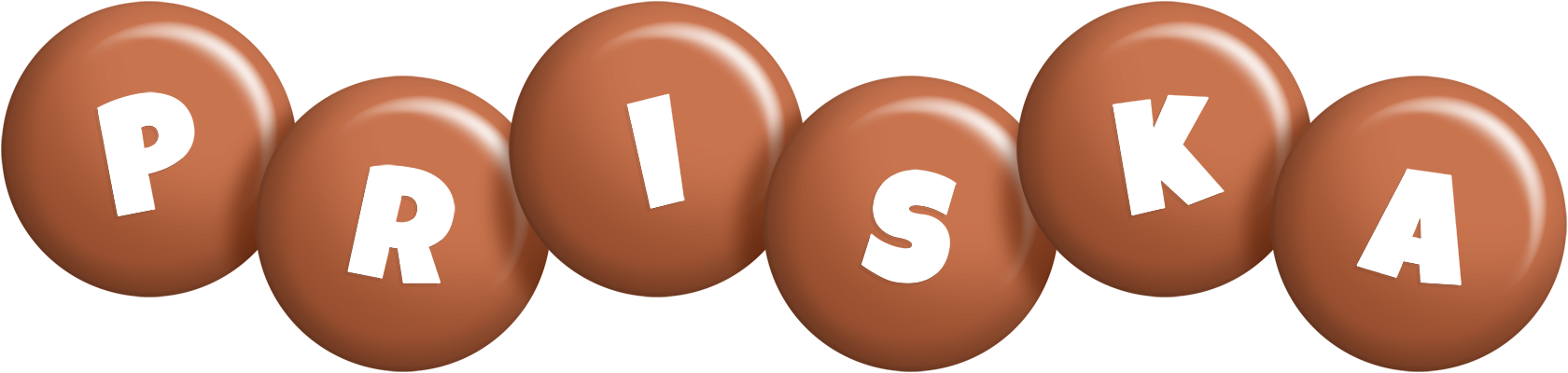 Priska candy-brown logo