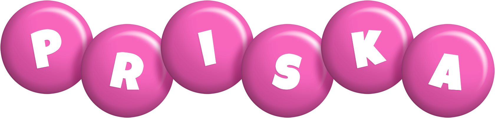 Priska candy-pink logo
