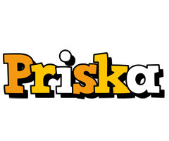 Priska cartoon logo