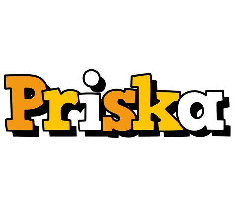 Priska cartoon logo