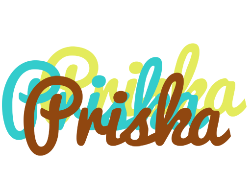 Priska cupcake logo