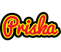 Priska fireman logo