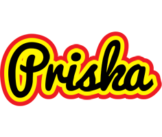 Priska flaming logo