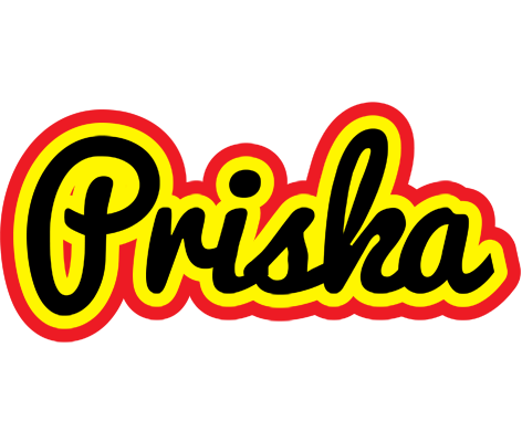 Priska flaming logo