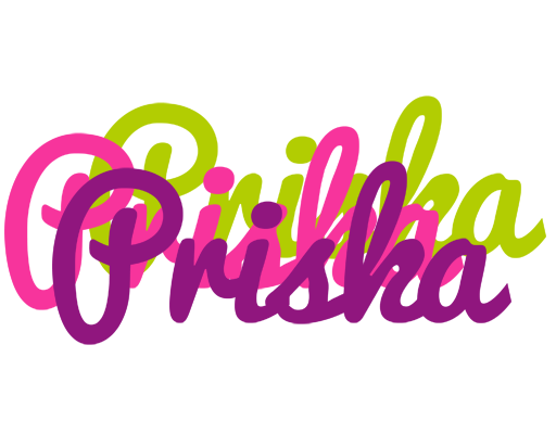 Priska flowers logo