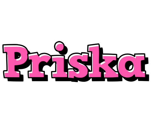 Priska girlish logo
