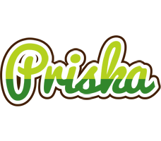 Priska golfing logo