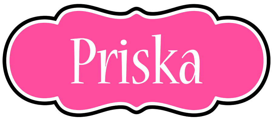 Priska invitation logo