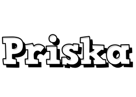 Priska snowing logo