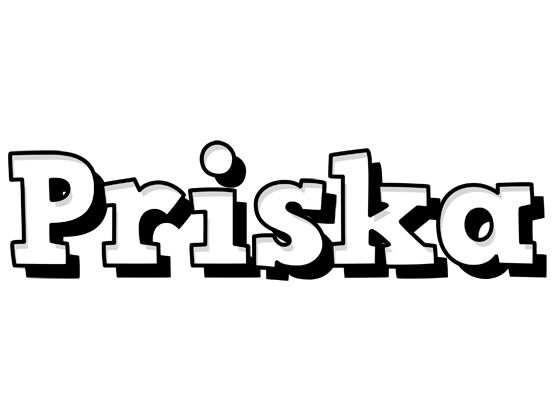 Priska snowing logo