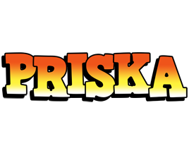 Priska sunset logo