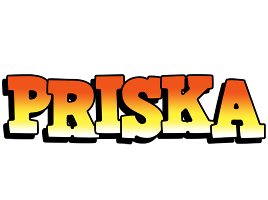 Priska sunset logo