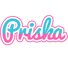 Priska woman logo