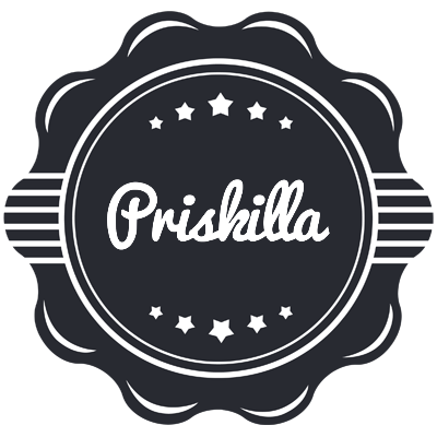 Priskilla badge logo