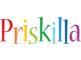 Priskilla birthday logo