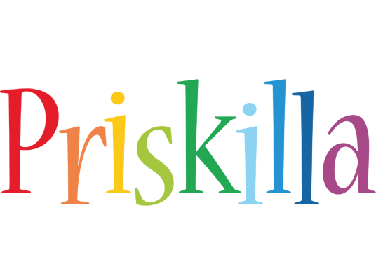 Priskilla birthday logo
