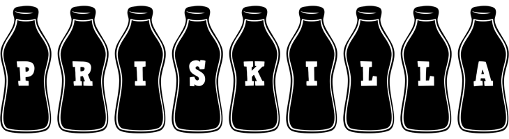 Priskilla bottle logo