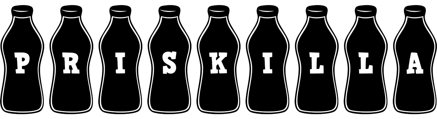 Priskilla bottle logo