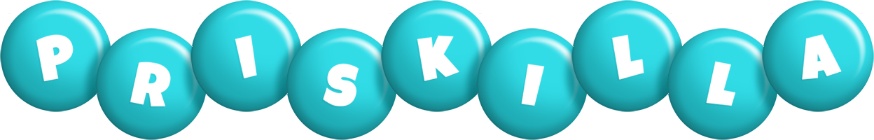 Priskilla candy-azur logo