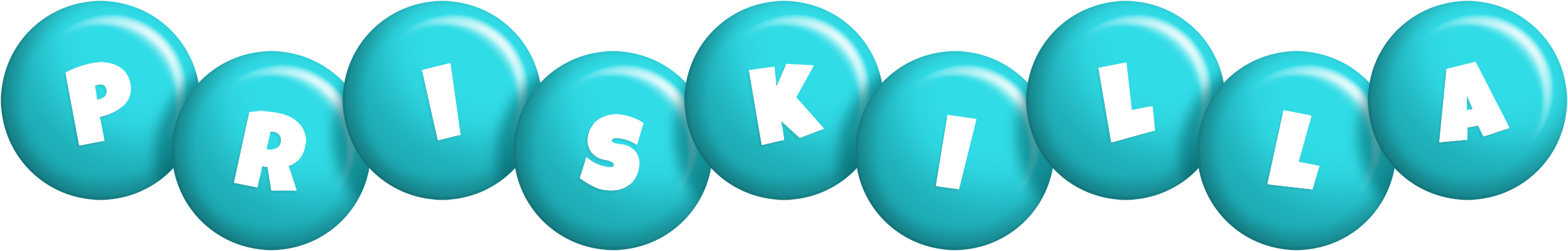 Priskilla candy-azur logo