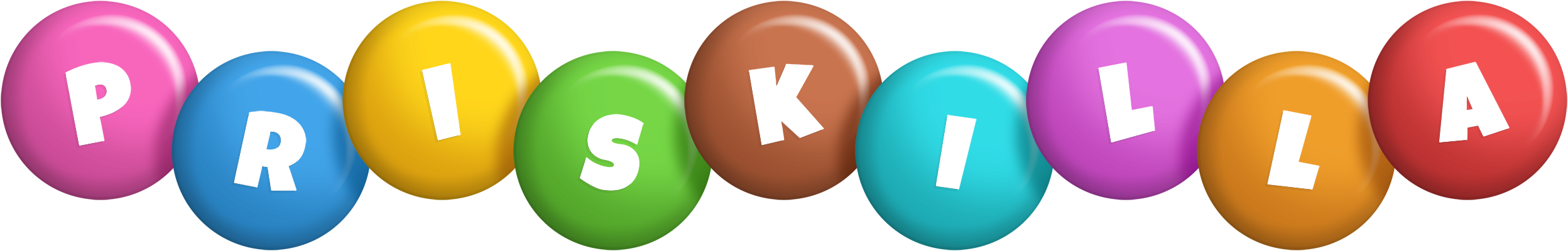 Priskilla candy logo