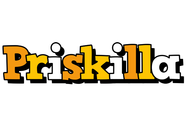 Priskilla cartoon logo