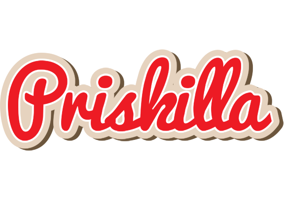Priskilla chocolate logo