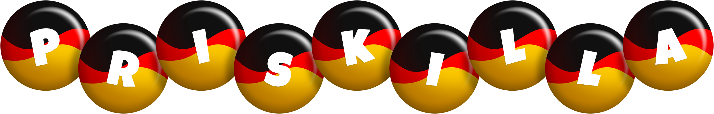 Priskilla german logo