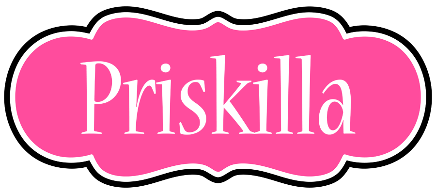 Priskilla invitation logo