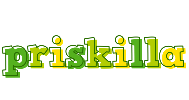 Priskilla juice logo