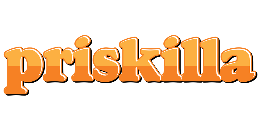 Priskilla orange logo