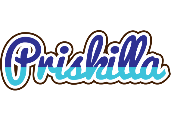 Priskilla raining logo