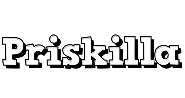Priskilla snowing logo