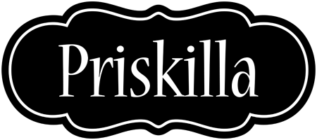 Priskilla welcome logo