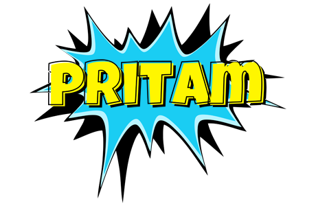 Pritam amazing logo