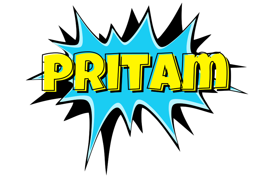 Pritam amazing logo