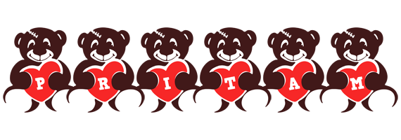 Pritam bear logo