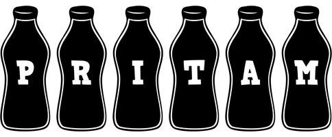 Pritam bottle logo